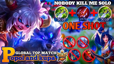 Kill New Build Best Damage Popol And Kupa Mlbb Global Build