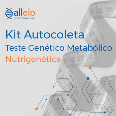 Kit De Autocoleta Para Teste Gen Tico Metab Lico Allelo Dna