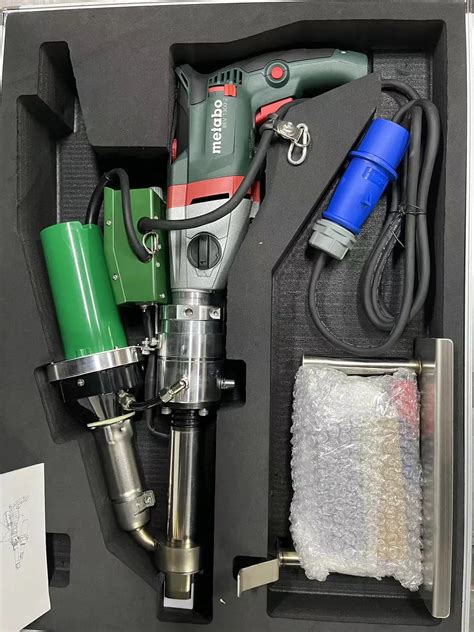Plastic Extrusionwelder Rhw A Weld Machine Geomembrane Hot Gun China Geomembrane Welding