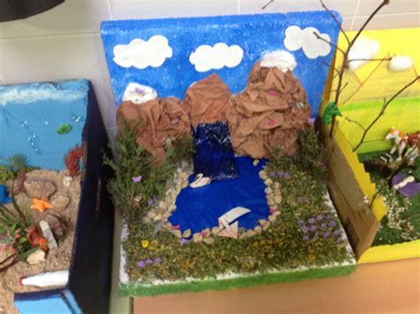 Los Alumnos De 5º De Primaria Realizan Maquetas De Ecosistemas Ceip