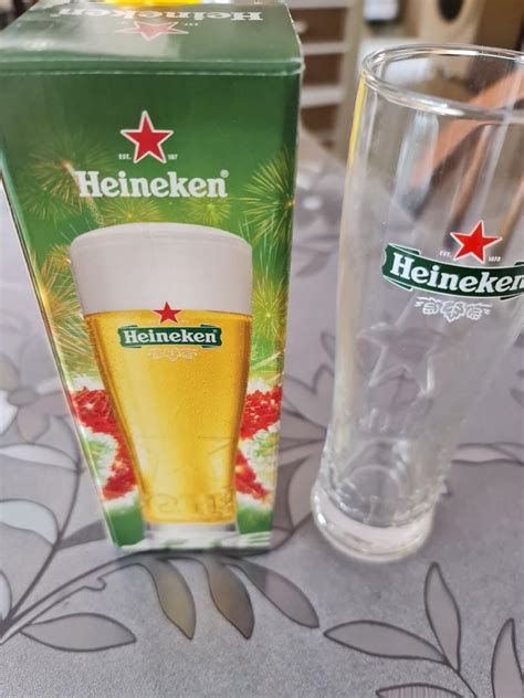 Bn Heineken Beer Mug 25cl Furniture And Home Living Kitchenware And Tableware Pitchers