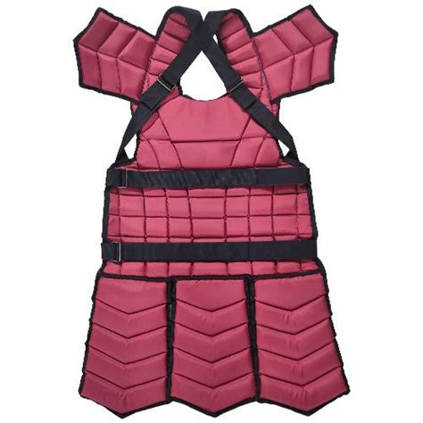 padded stick fighting body armor red sportsmnl