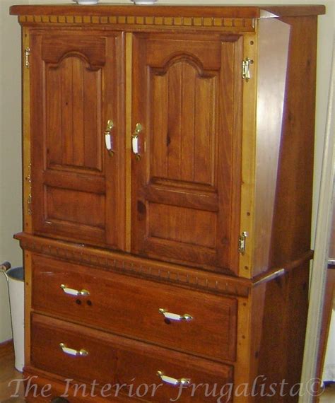 Too Pretty For A Bedroom Small Armoire Makeover The Interior