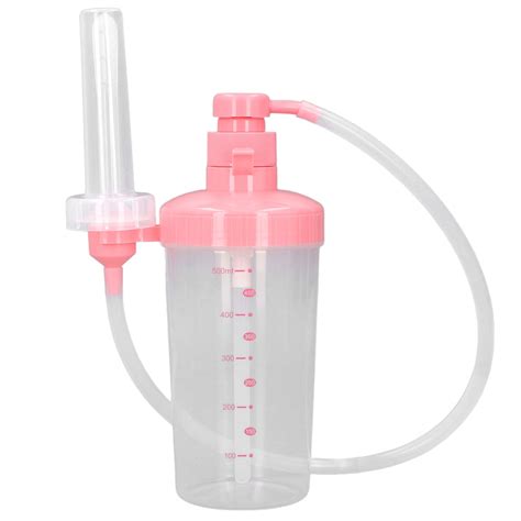 Vaginal Douche Push Pump Head Women Reusable Vaginal Cleansing