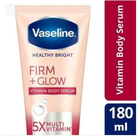 Jual VASELINE HEALTHY BRIGHT VITAMIN BODY SERUM FIRM GLOW 180ML