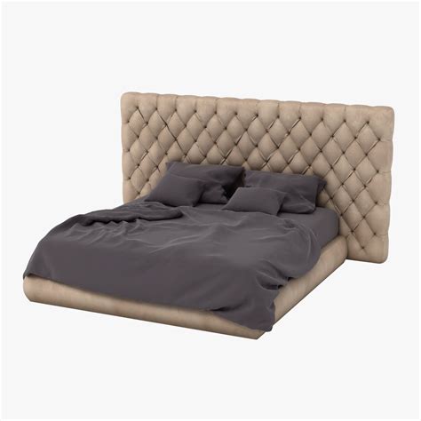 Baxter Bed 002 3d Model 39 Fbx Max Obj Free3d