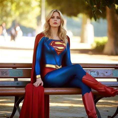 Ai Superwoman Sitting By Bradbarry2 On Deviantart