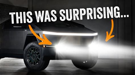 Tesla Cybertrucks Lighting Exposed A Complete Lighting Tour From