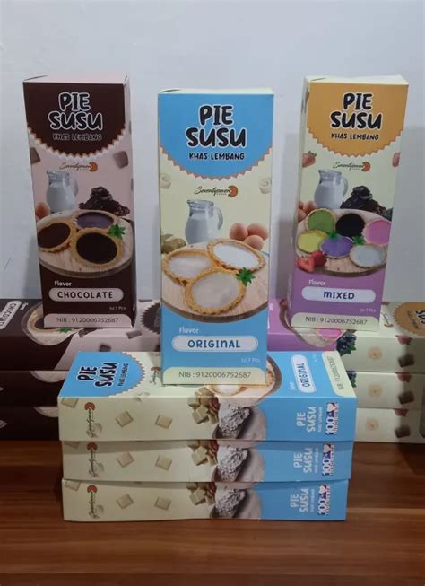 Pie Susu Khas Lembang Oleh Oleh Bandung Jakarta Enak Harga Terjangkau