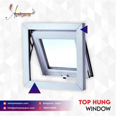 Mm Upvc Top Hung Window At Rs Sq Ft In Jaipur Id