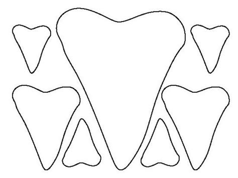 Shark Teeth Template Shark Teeth Pattern Use The Printable Outline For Crafts Williamson