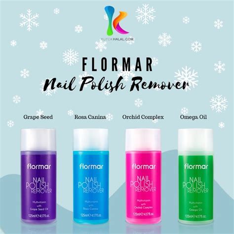 Jual Cairan Pembersih Kutek Flormar Nail Polish Remover Di Lapak Halal