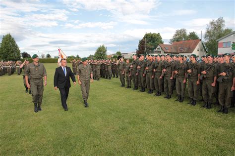 Bundesheer Aktuell Angelobung Von Rekruten In Jennersdorf