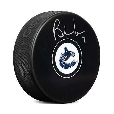 Brendan Morrison Autographed Vancouver Canucks Hockey Puck EBay