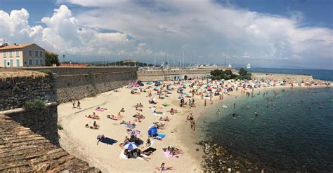 Plage De La Gravette Gravette Beach Antibes