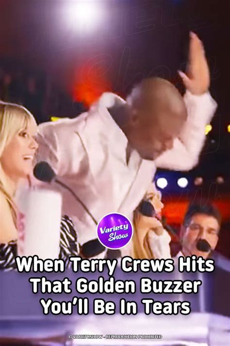 When Terry Crews Hits That Golden Buzzer You Ll Be In Tears America S