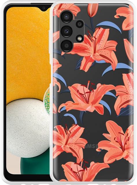 Samsung Galaxy A13 Hoesje Flowers Designed By Cazy Bol