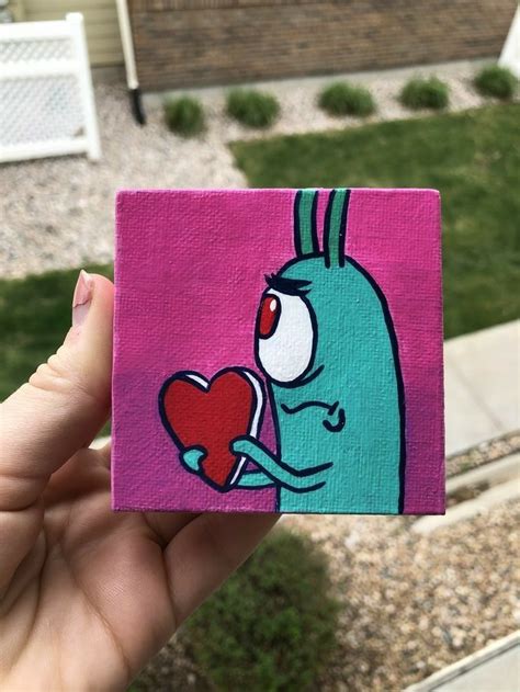 Mini Canvas Perfectas Para Regalo De San Valentín Bricolaje De