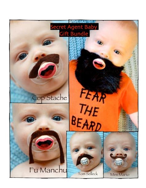 Secret Agent Baby T Bundle With 4 Hand Painted Custom