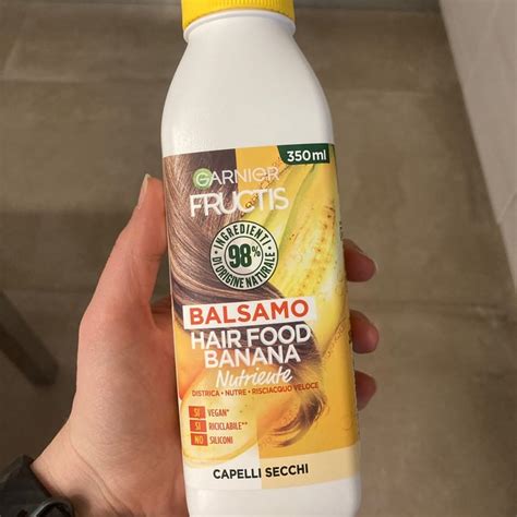 Garnier Fructis Balsamo Hair Food Banana Review Abillion