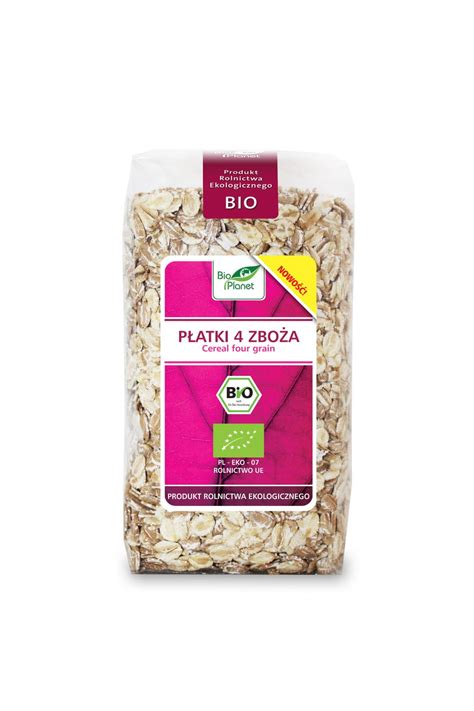 Płatki 4 Zboża 300 g Bio Planet Zielarnia Zdrowia