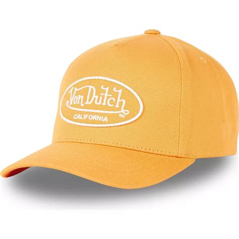 Gorra Curva Amarilla Ajustable LOF B6B De Von Dutch Caphunters Es