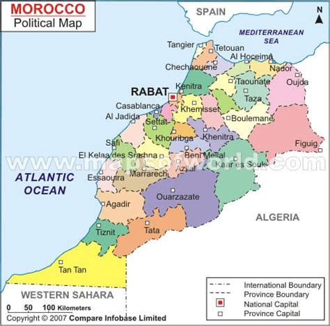 Morocco Map