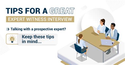 Tips for a Great Expert Witness Interview | Round Table Group