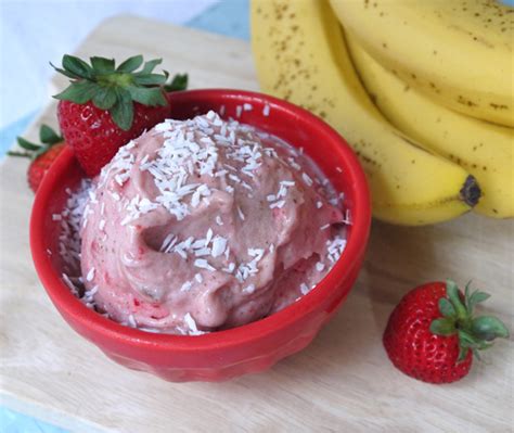 Frozen Fruit Dessert With Honey And Almond Butter Pumps And Iron