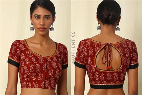 Saree Blouse Designs Images Front And Back Th Century Fashion Work