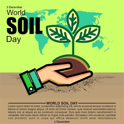 Premium Vector World Soil Day Poster And Banner