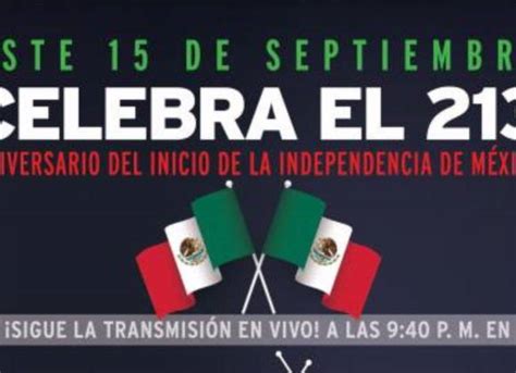 No te lo pierdas El Grito de Independencia en Saltillo será con las