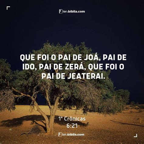 Quem Era O Pai De Jó - Ancestry of Jeaterai in 1st Chronicles
