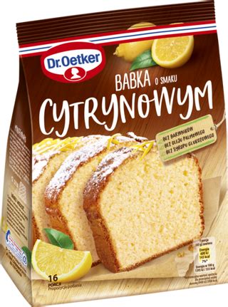 Wiosenne Cytrynowe Babeczki Przepis Dr Oetker