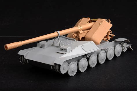 128cm Pak 44 Waffentrager Krupp 1 05523 135 Series Trumpeter（china）