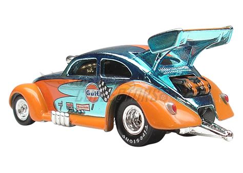 T Hunted Gulf Racing New Drag Beetle From Hot Wheels