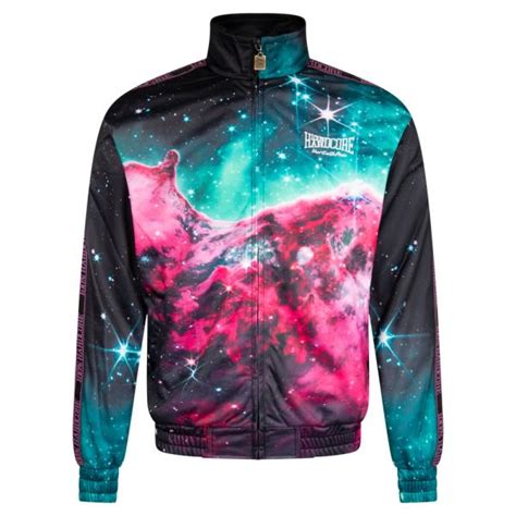 Hardcore Merchandise De 100 Hardcore Trainingsjacke Into Space Gruen