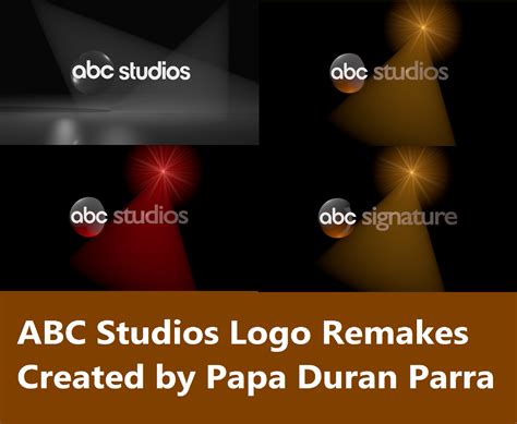 Abc Studios Logo Remakes By Ezequieljairo On Deviantart