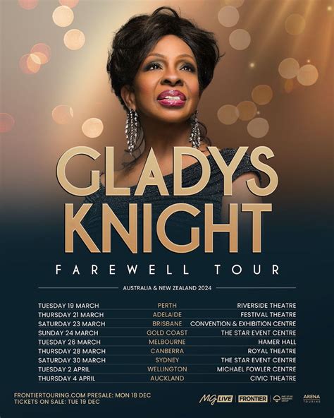 Legendary Gladys Knight Announces The Farewell Tour In 2024 Rock Club 40