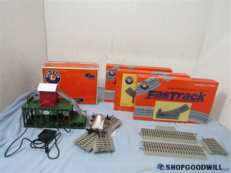 Lionel Fast Track W Roadbed IOIB Lot Shopgoodwill