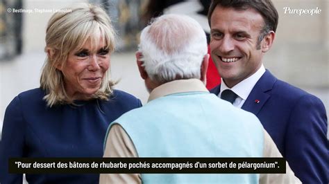 Brigitte Et Emmanuel Macron Les Coulisses Dun Dîner DÉtat Au Menu