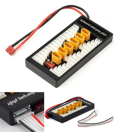 XT60 Parallel Balanced Charging Board 2 6S Lipo Pl