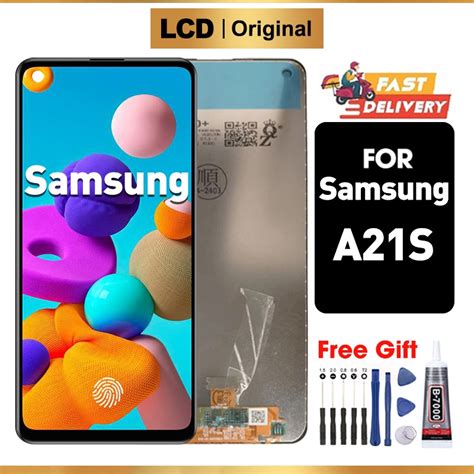 Jual LCD Samsung A21s Original Touchscreen Fullset Asli Ori Compatible