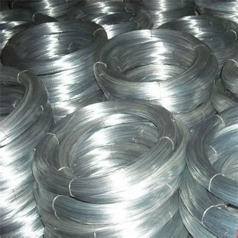 Hot Dipped Galvanized Mild Steel Wire Thickness 2 To 5 5 Mm At Rs 70