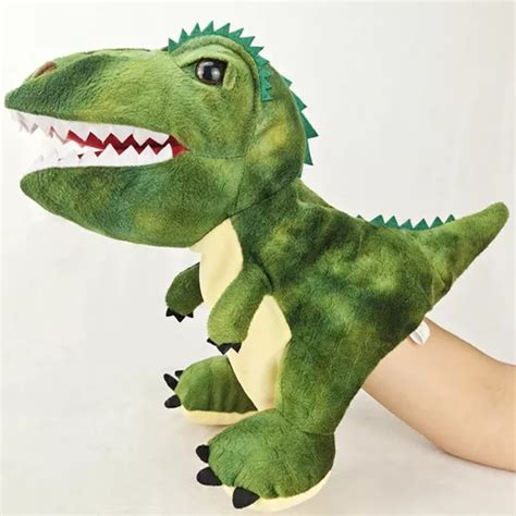 Dinossauro Fantoche De M O Tiranossauro Brinquedo De Pel Cia