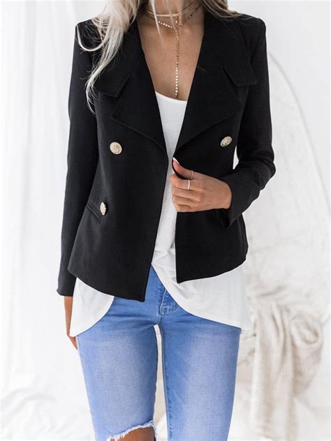 15 Casual Blazers For Women Blazer And Shorts Womens Black Blazer