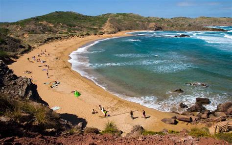 La Spiaggia Di Cavalleria Nord Isola Di Minorca