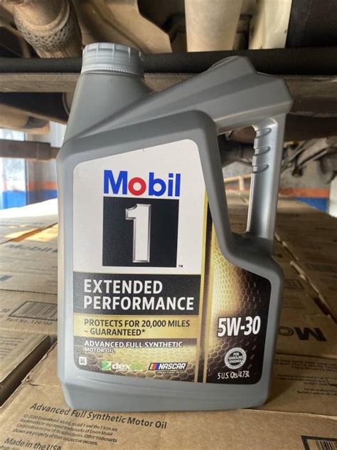 Mobil 1 5w 30 5l Extended Performance Advanced Fully Synthetic Motor Oil For Gasoline Engines