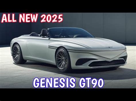 All New 2025 Genesis GT90 Concept Car, Ai Design, Interior And Exterior - YouTube