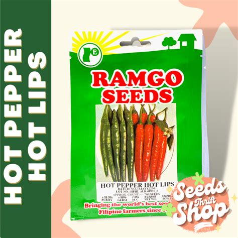 HOT PEPPER HOT LIPS RAMGO SEEDS G Lazada PH